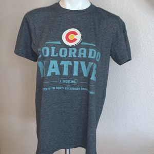 Colorado Native T-Shirt. Sz. M